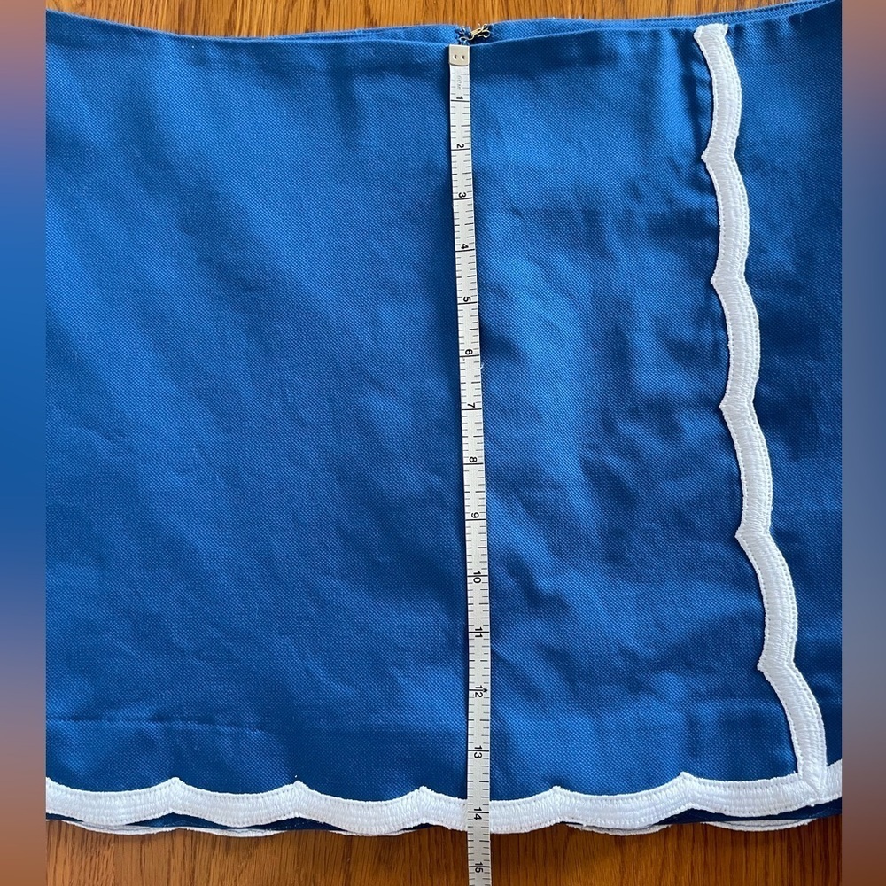 Lilly Pulitzer Michelina Mini Skort Barton Blue Size 12 - Picture 10 of 10
